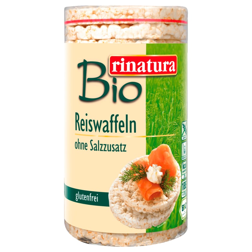 Rinatura Bio Reiswaffeln ohne Salzzusatz 100g